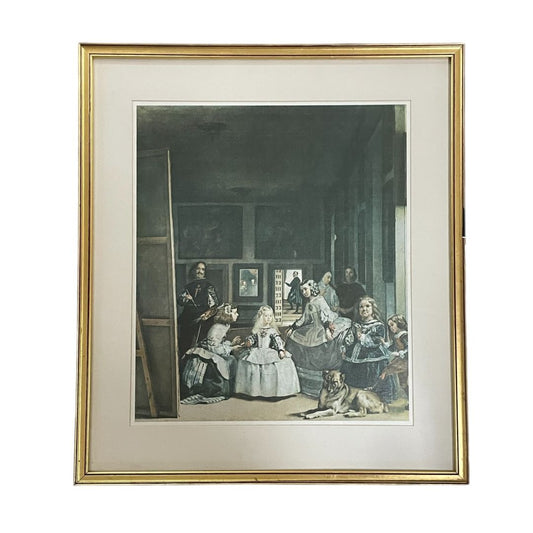 VELAZQUEZ  Arte con Vidrio  Estilo Retrato  Medida 54cm X 47cm