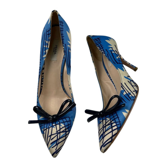 Zapato Taco Alto  PRADA  Varios  Estampado Talle 39