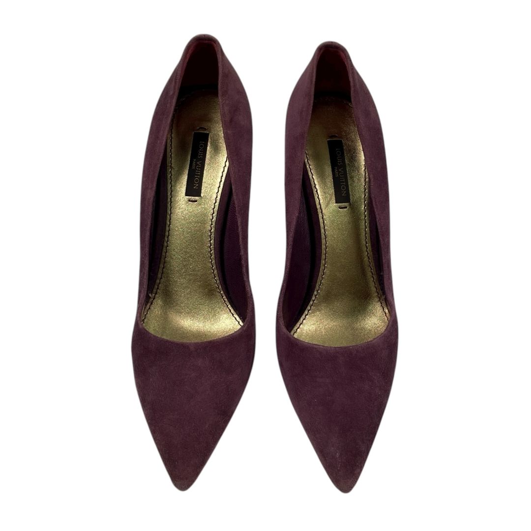 Zapato Taco Alto  LOUIS VUITTON  Violeta Talle 39