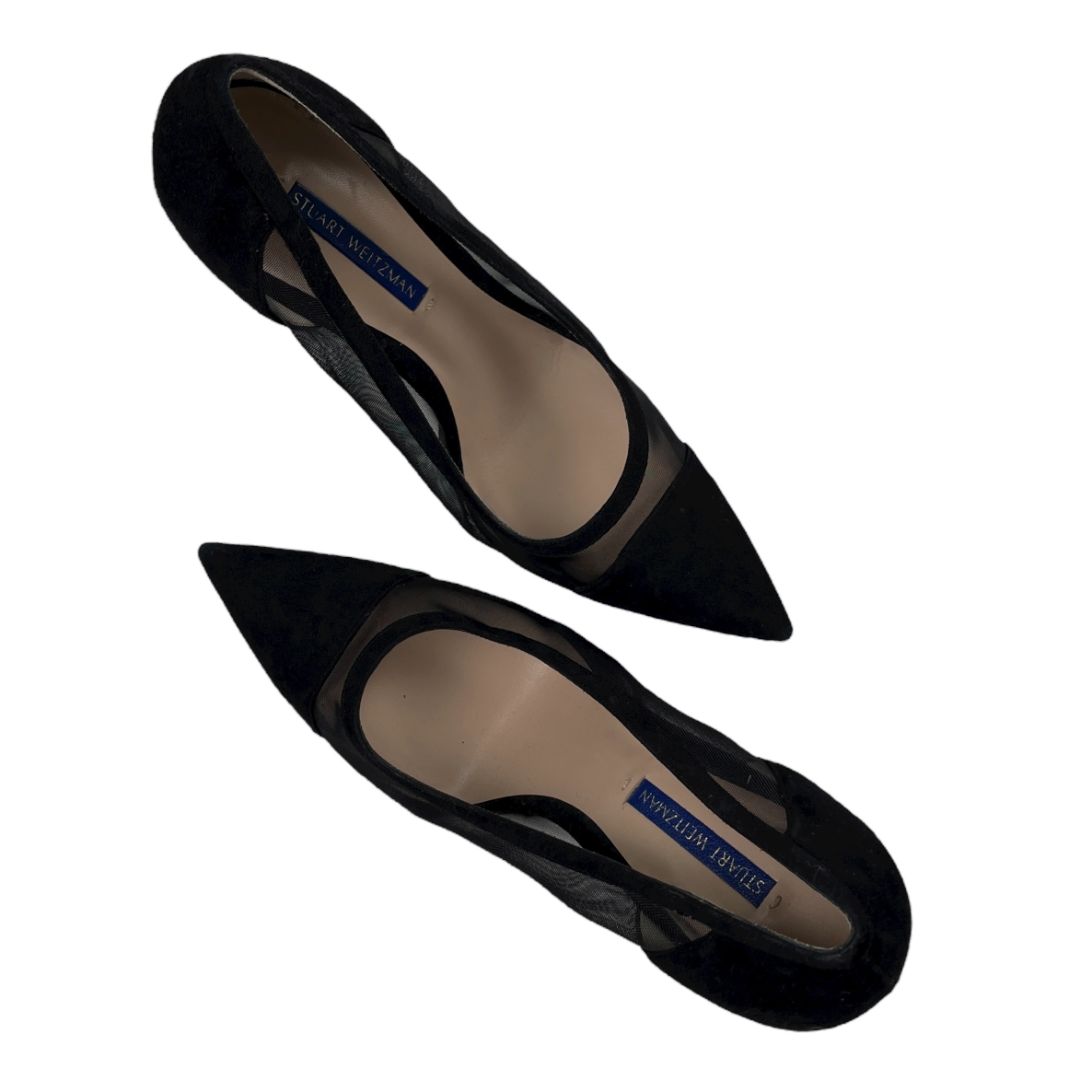 Zapato Taco Alto  STUART WEITZMAN  Negro Talle 39