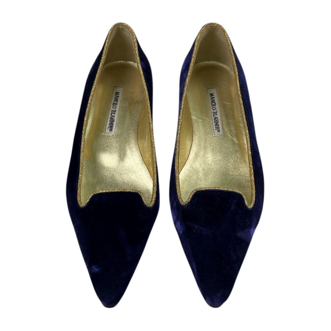 Zapatos Sin Taco  MANOLO BLAHNIK  Violeta Talle 38,5