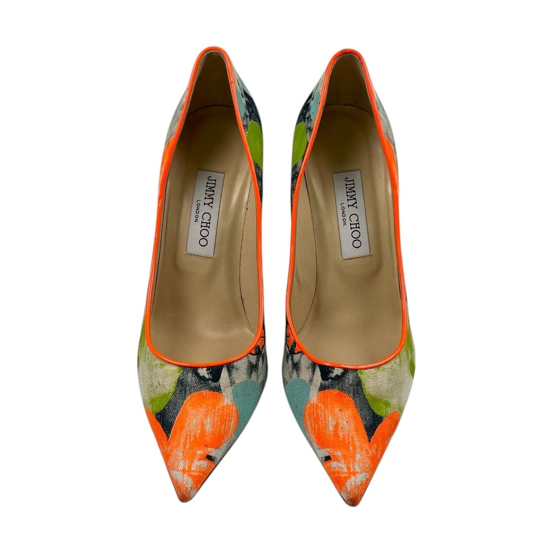 Zapato Taco Alto  JIMMY CHOO  Varios  Estampado Talle 39