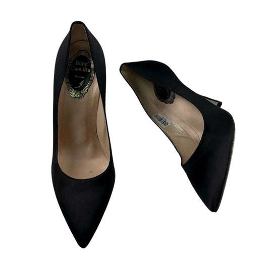 Taco Alto Fino  RENE CAOVILLA  Negro Talle 38,5