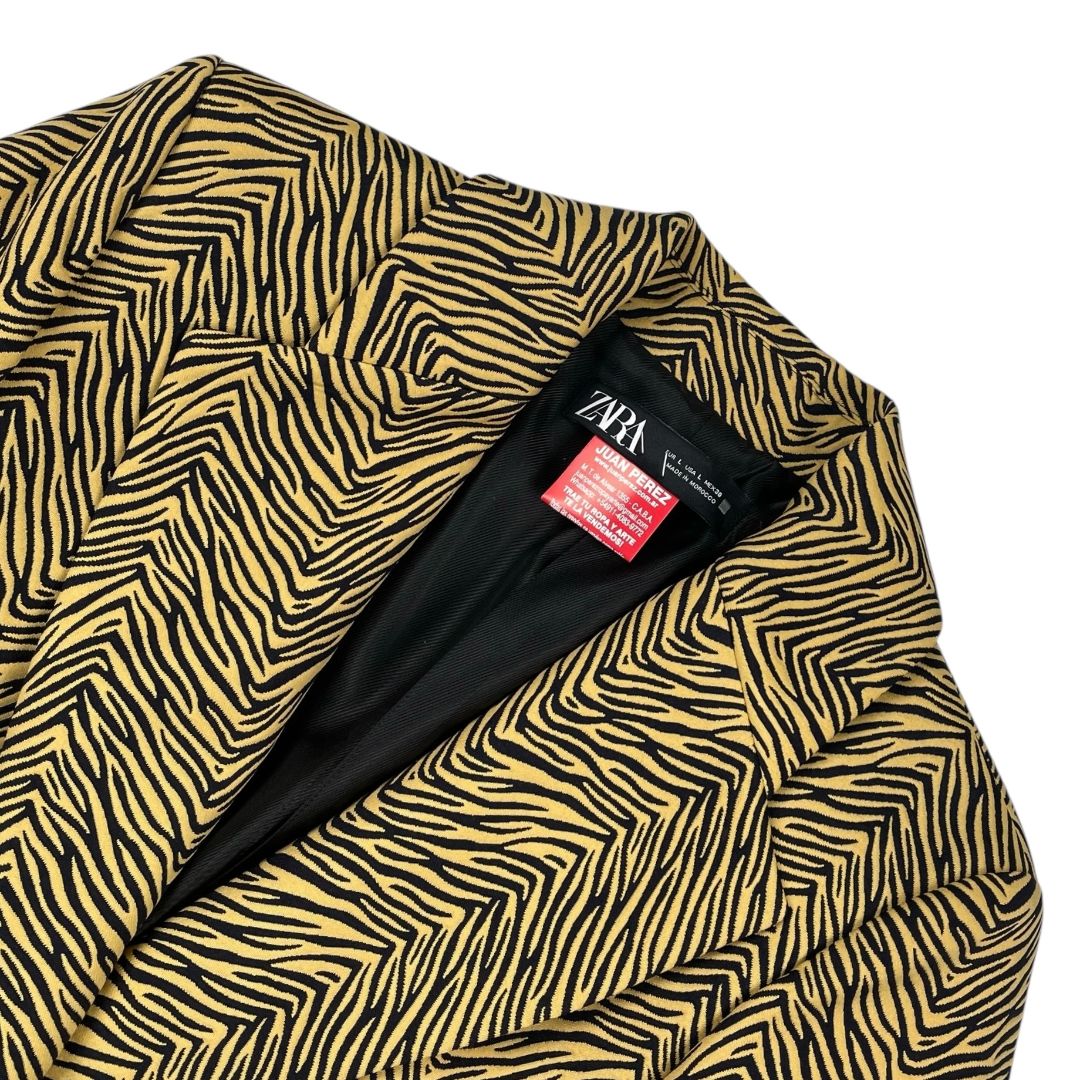 Saco  ZARA  Varios  Animal Print Talle L