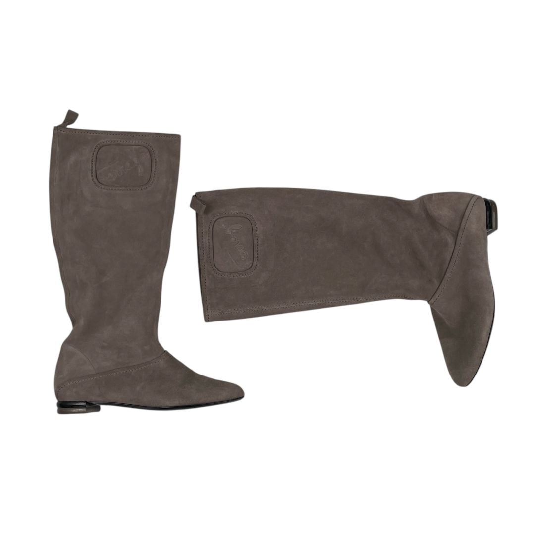 Botas  FERRAGAMO  Gris Talle 37,5