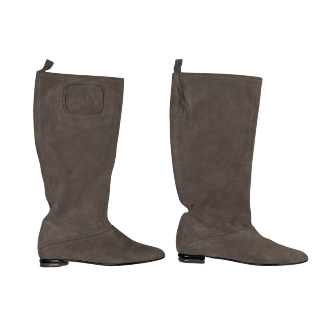 Botas  FERRAGAMO  Gris Talle 37,5