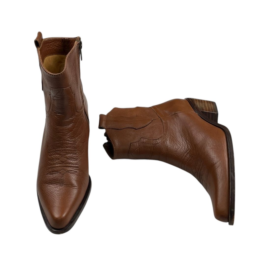 Bota Cowboy  RUBEN PORTELA  Marron Talle 38