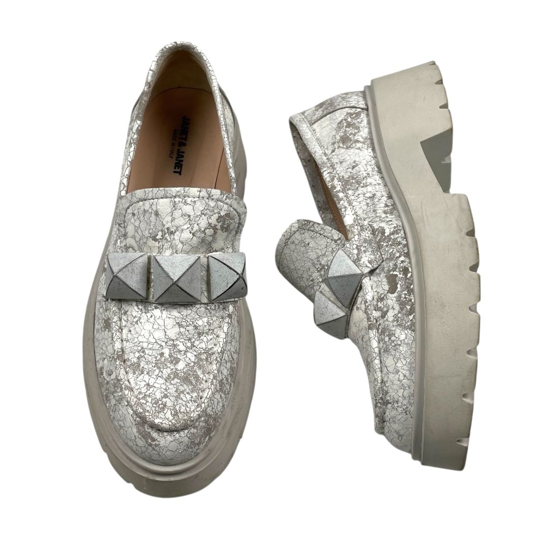 Mocasines  SIN MARCA  Blanco Talle 40