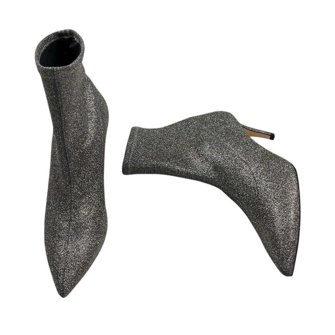 Bota Corta  ZARA  Plateado Talle 40