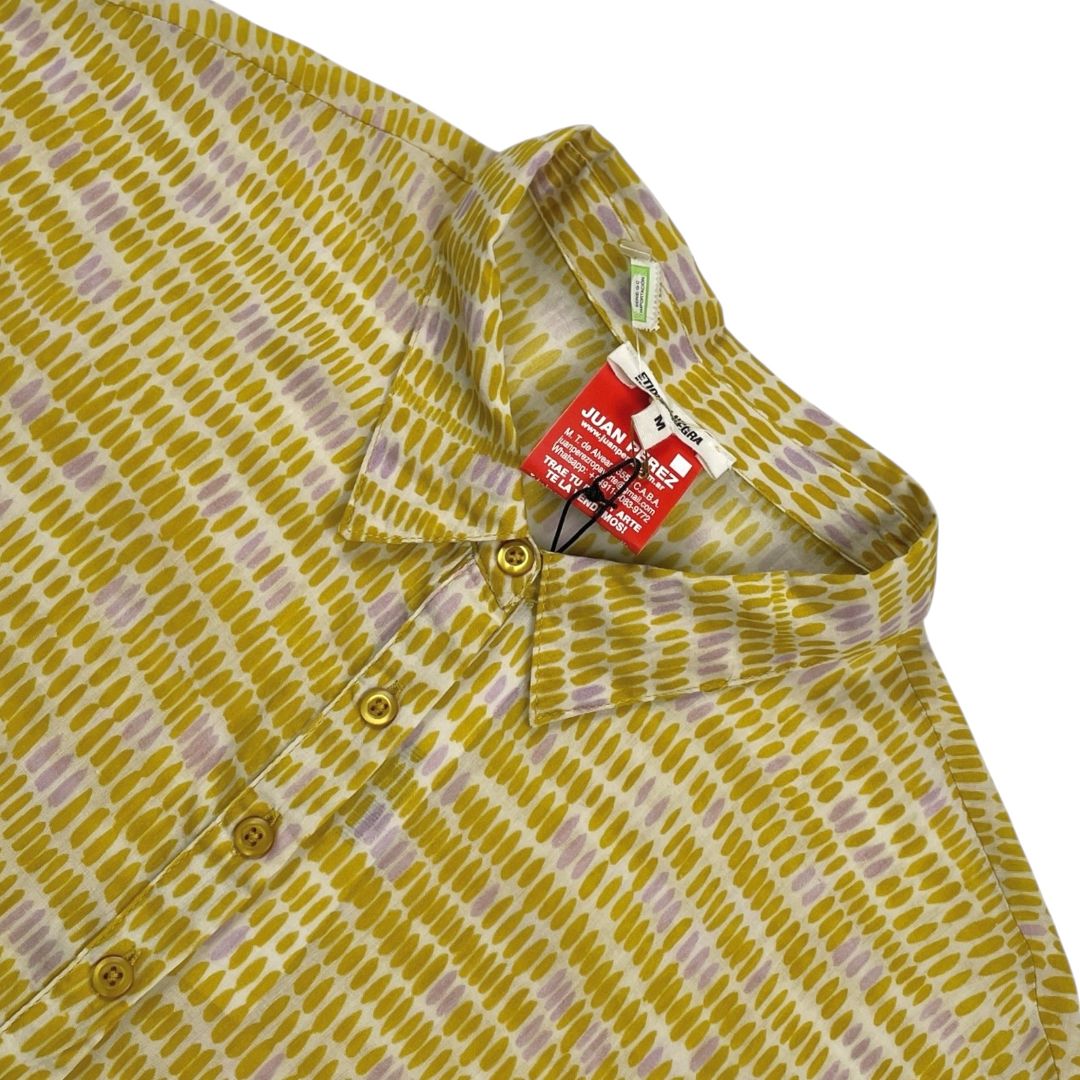 Vestido  ETIQUETA NEGRA  Amarillo Talle M