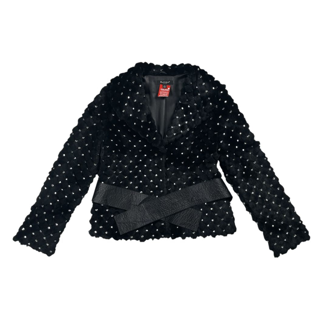 Saco  RAFFAELO  Negro Talle L