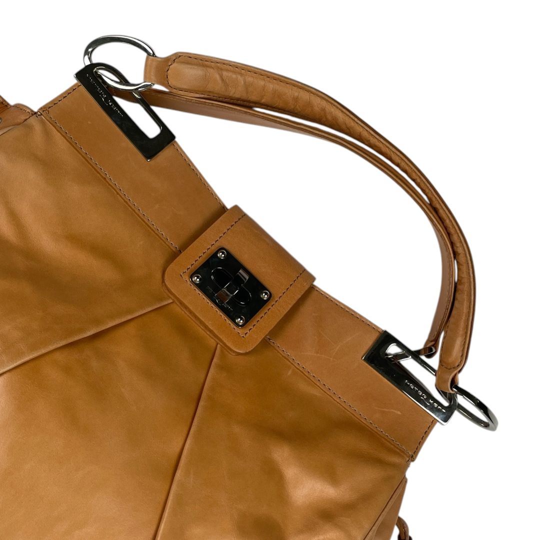 Cartera  PETER KENT  Marron Medida 40cm X 35cm