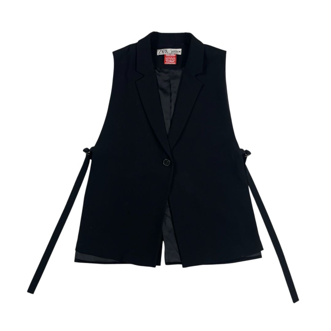 Chaleco Corto  ZARA  Negro Talle L
