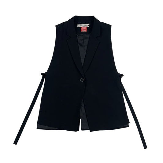 Chaleco Corto  ZARA  Negro Talle L