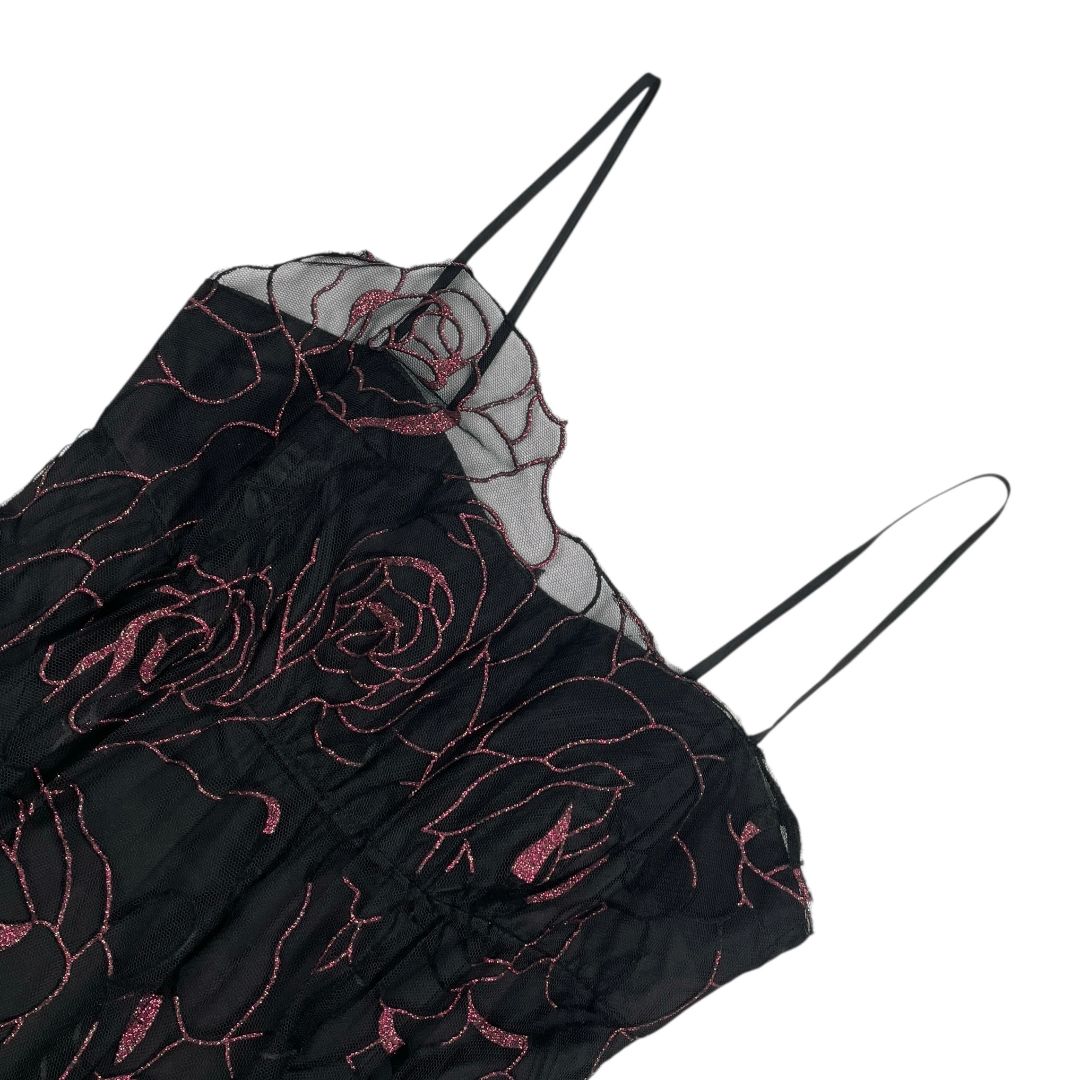 Vestido Sin Manga  MENAGE A TROIS  Negro Talle 42