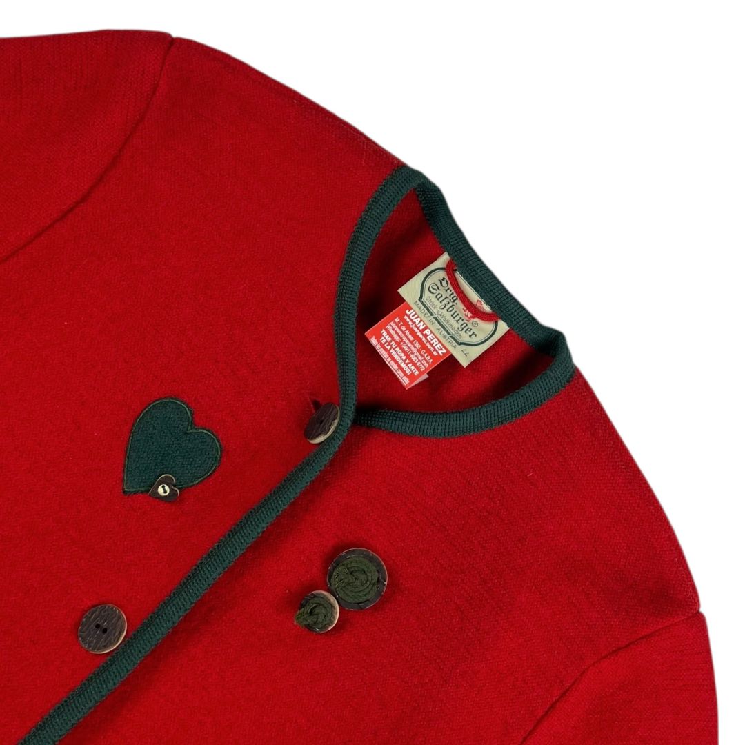 Saco  SIN MARCA  Rojo Talle 44