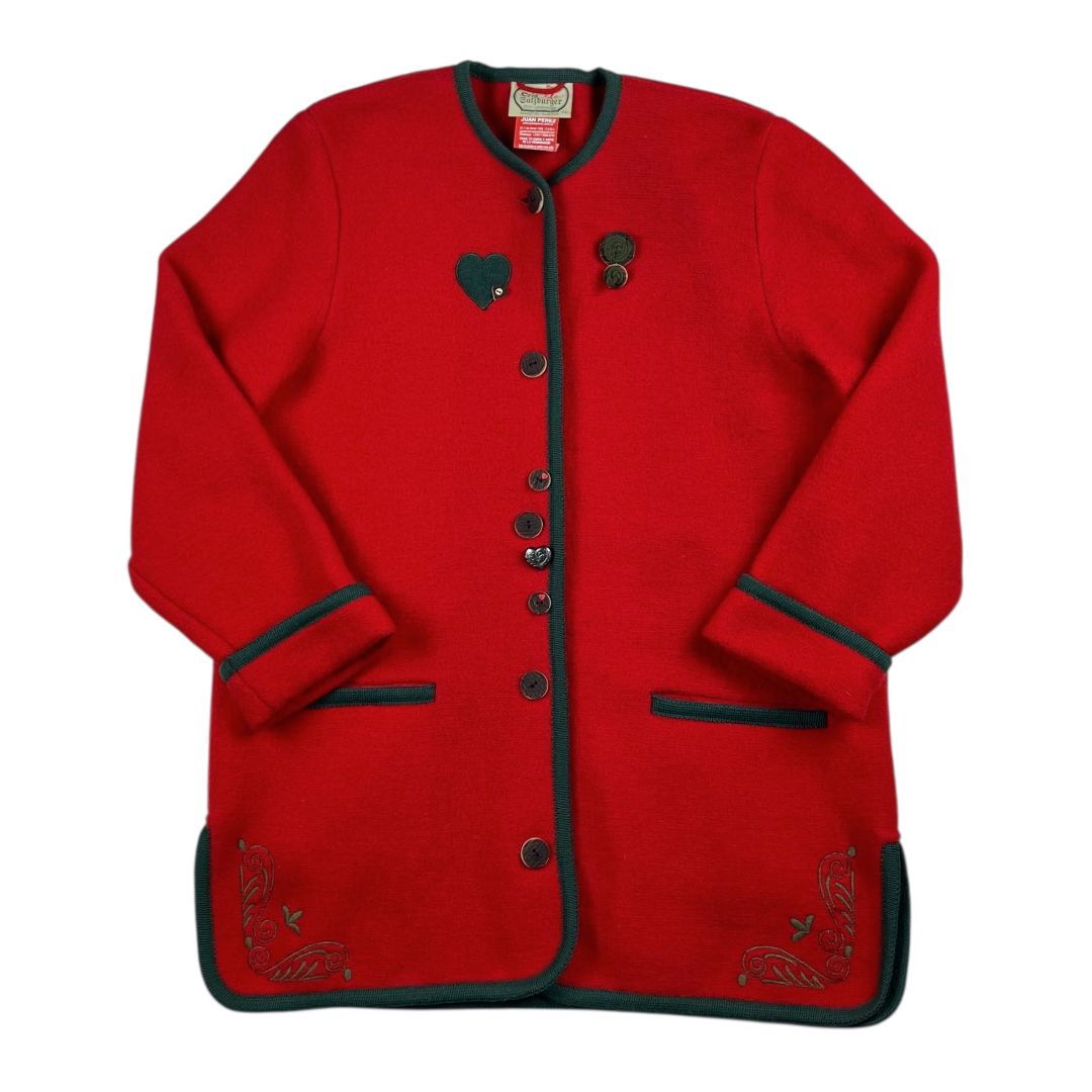 Saco  SIN MARCA  Rojo Talle 44