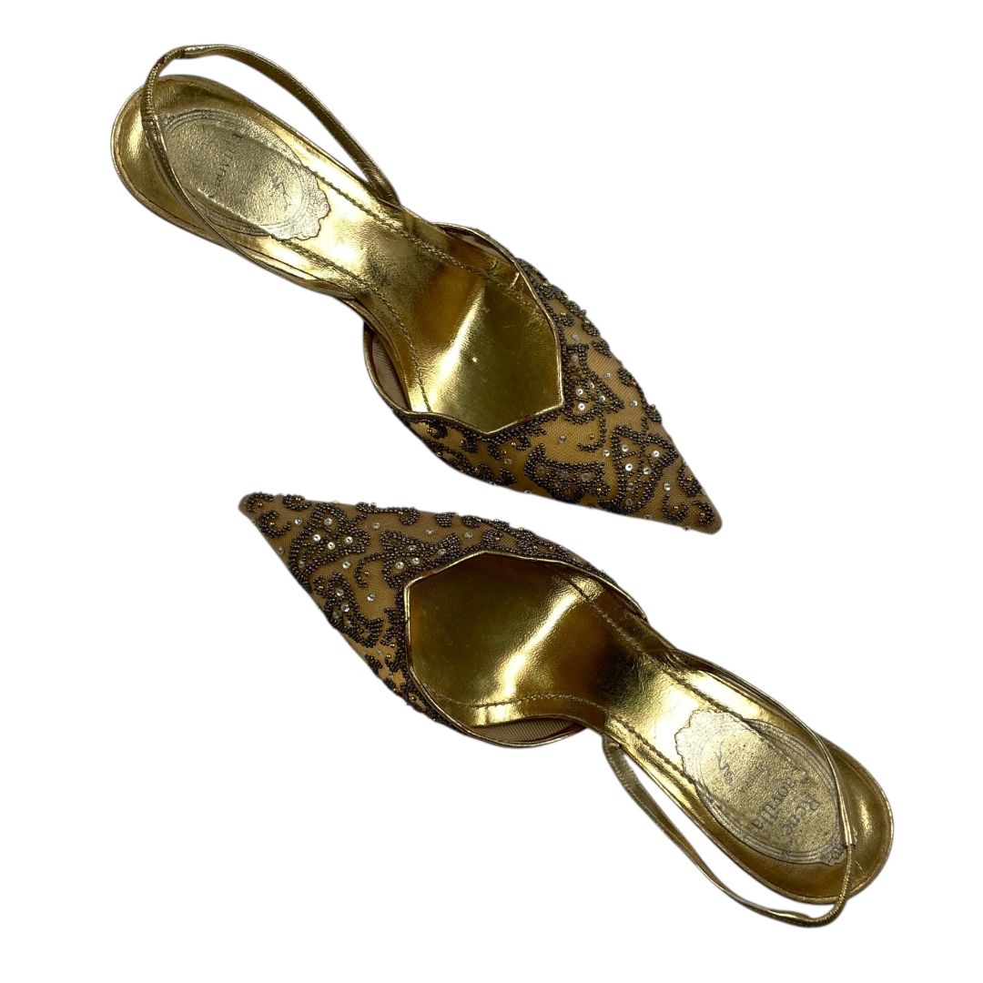 Zapatos  RENE CAOVILLA  Dorado Talle 36