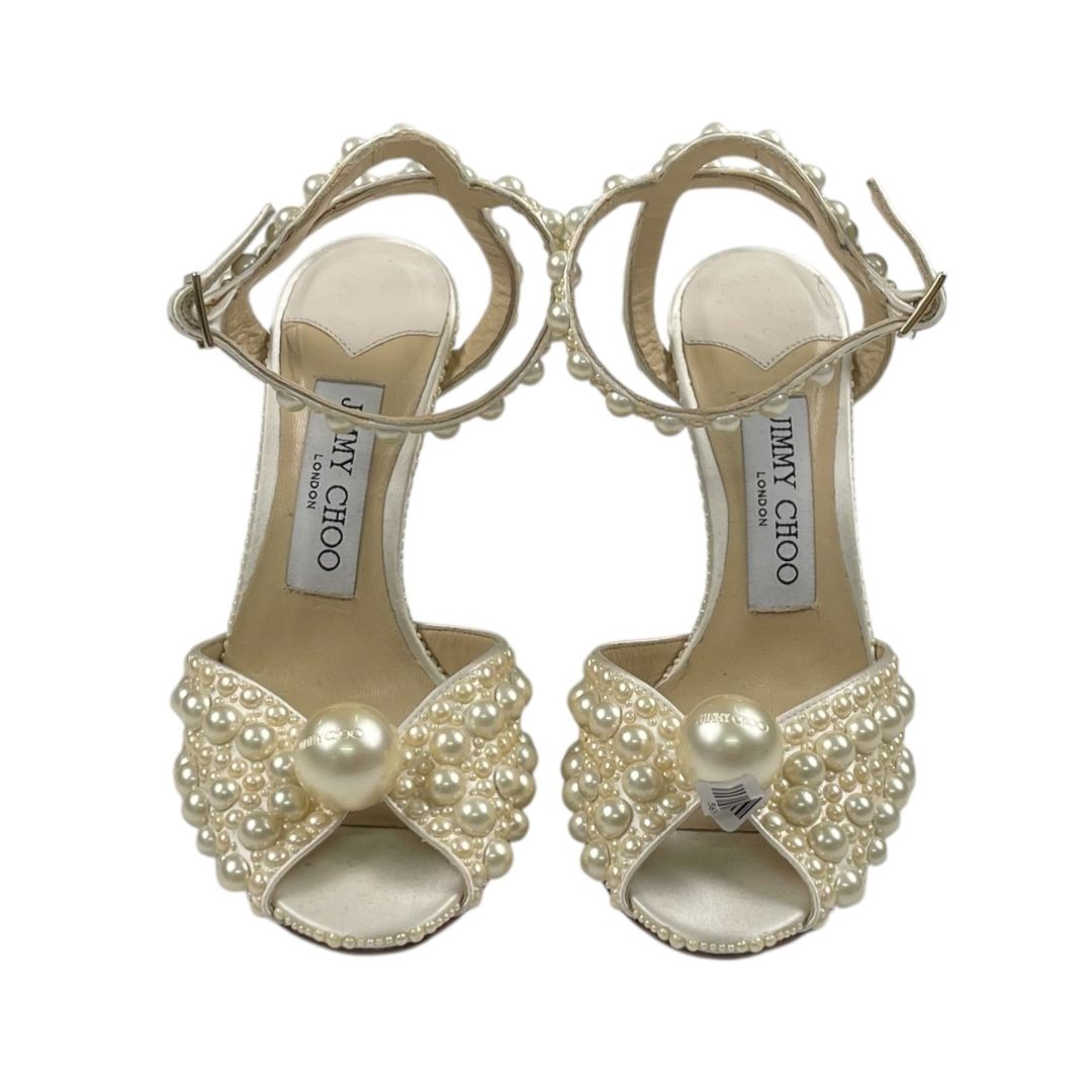 Sandalias  JIMMY CHOO  Blanco Talle 34,5