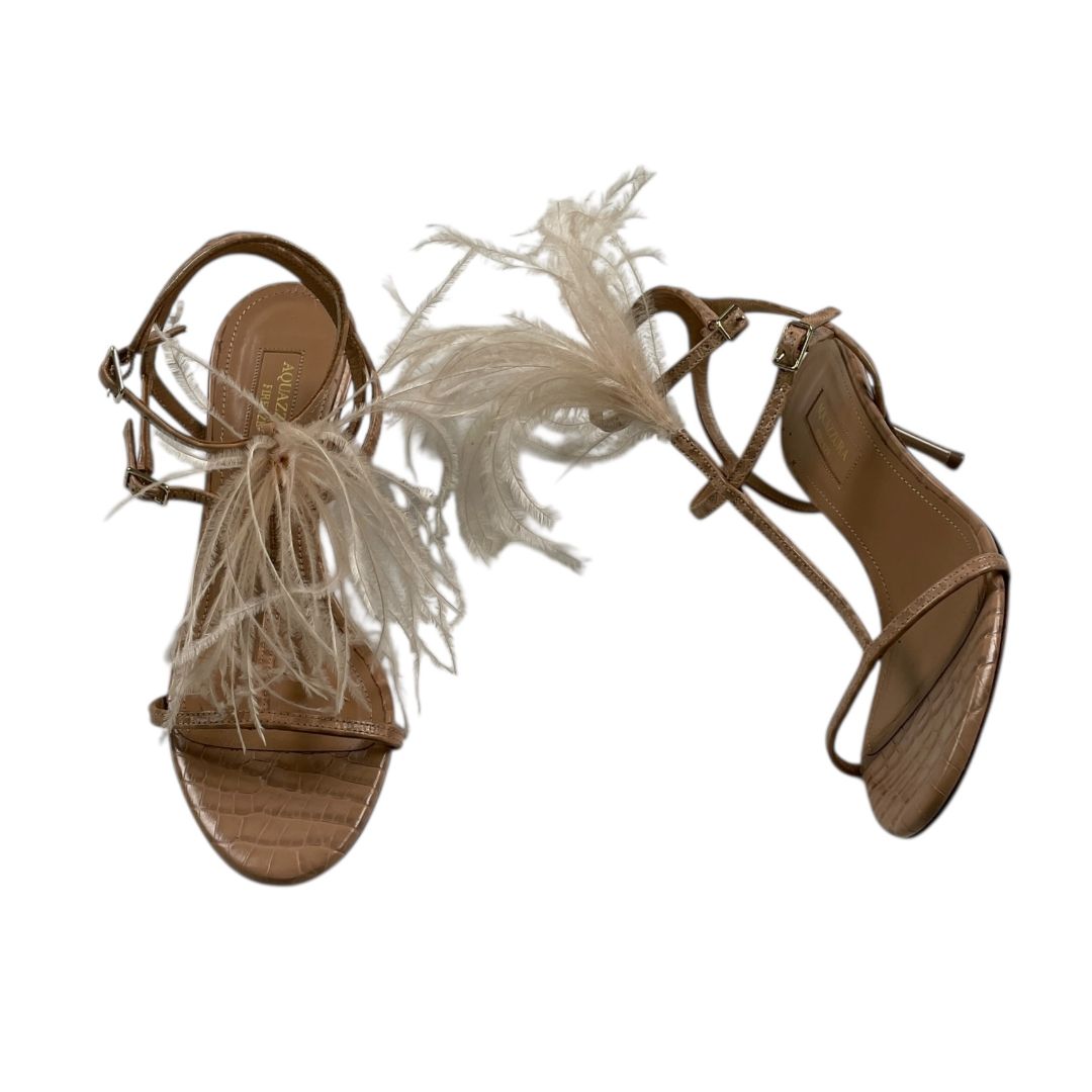 Sandalias  AQUAZZURA  Rosa Talle 35