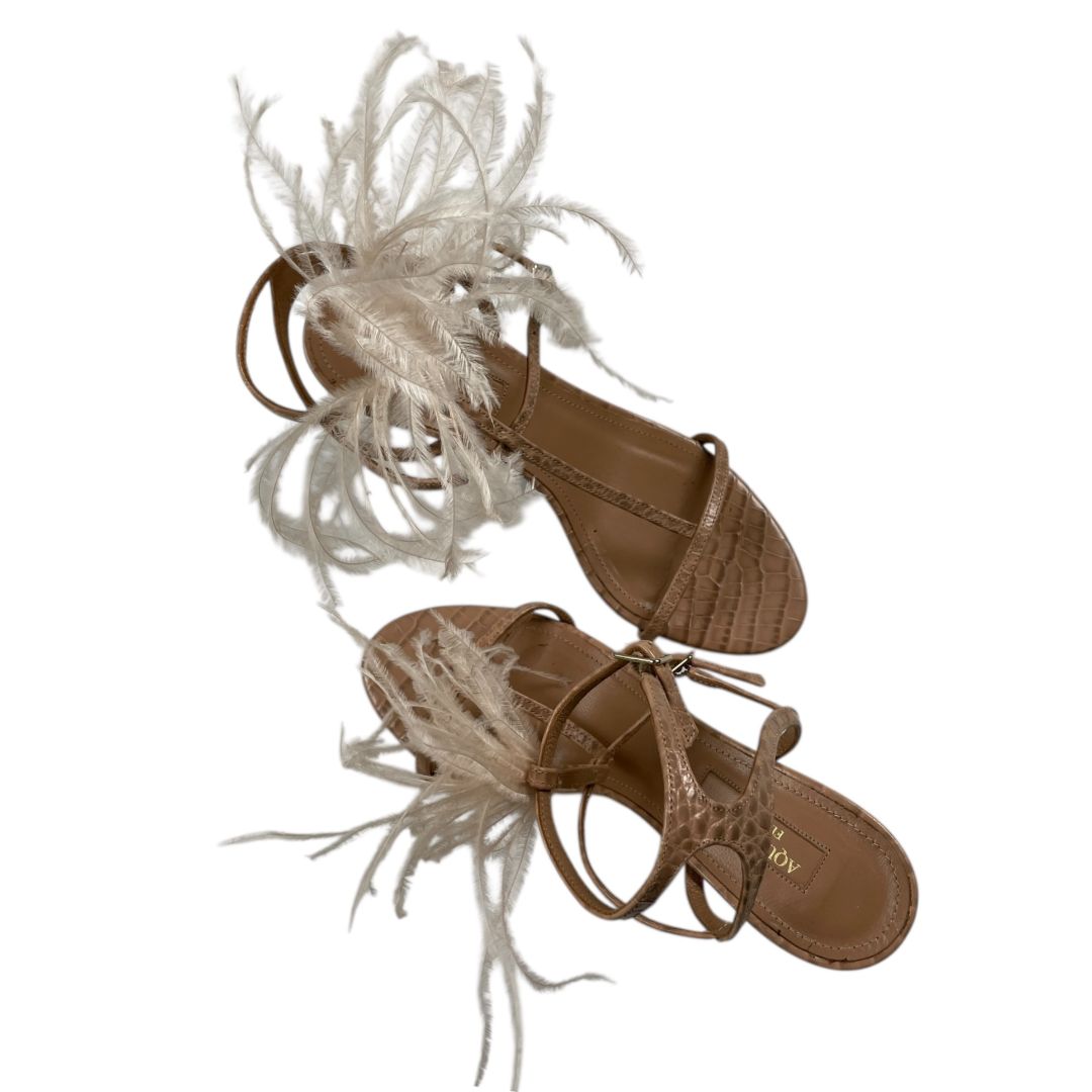 Sandalias  AQUAZZURA  Rosa Talle 35