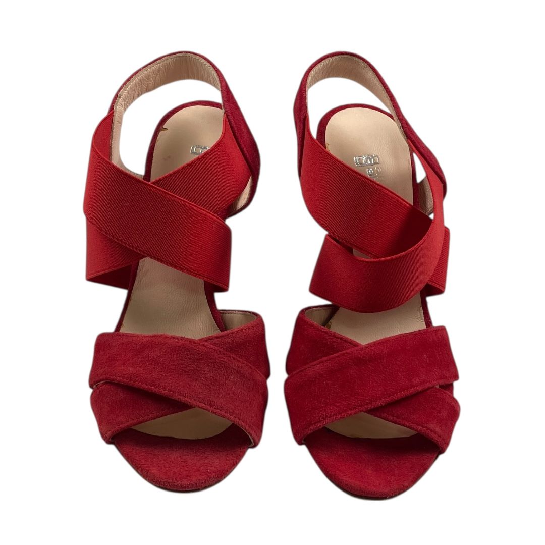 Sandalias  ALFONSO GARLANDO  Rojo Talle 34