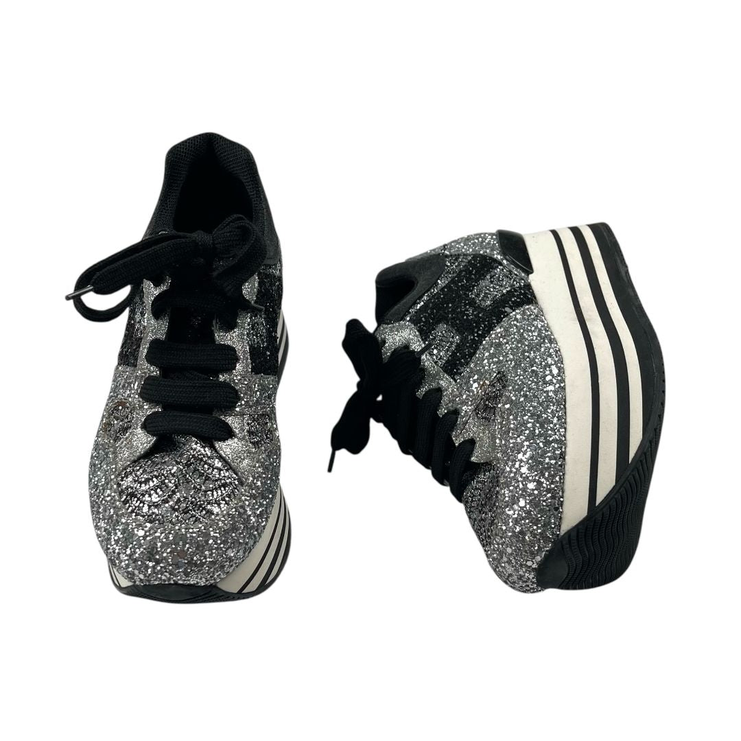 Zapatillas  HOGAN  Plateado Talle 34