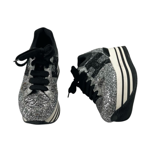 Zapatillas  HOGAN  Plateado Talle 34