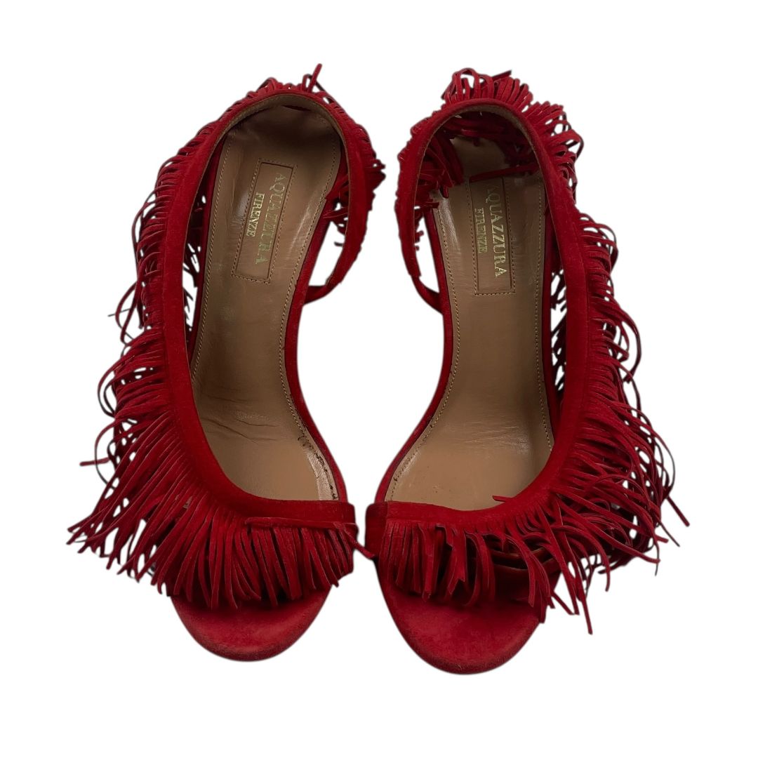 Sandalias  AQUAZZURA  Rojo Talle 34