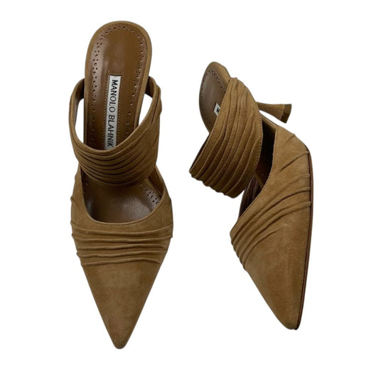 Zapatos  MANOLO BLAHNIK  Beige Talle 35