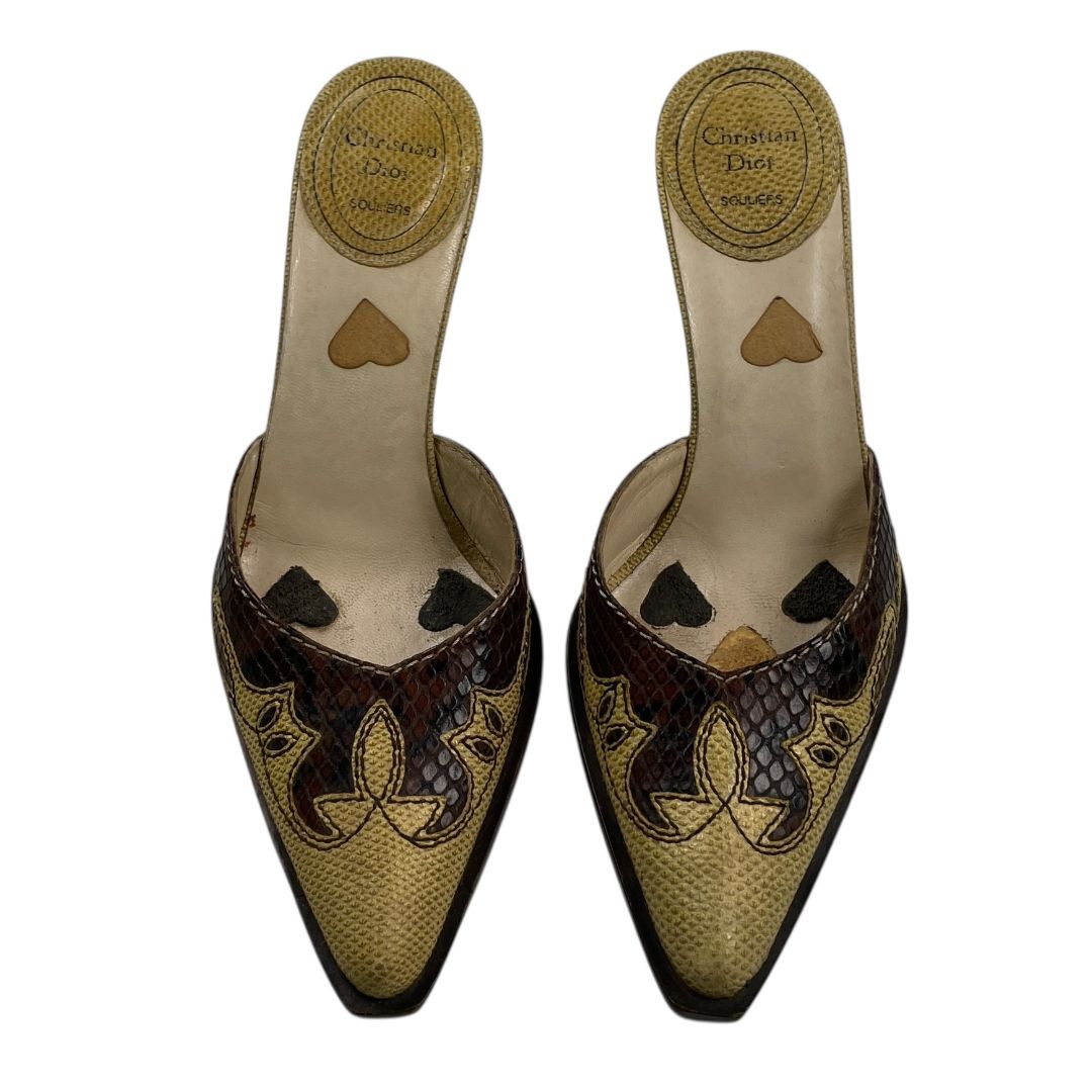 Zapatos  DIOR  Marron Talle 35