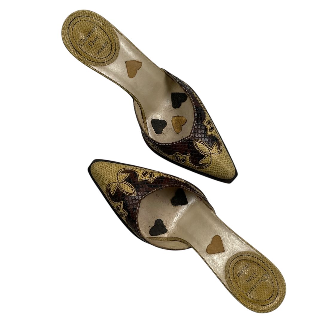 Zapatos  DIOR  Marron Talle 35