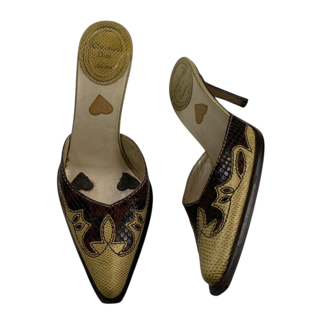 Zapatos  DIOR  Marron Talle 35