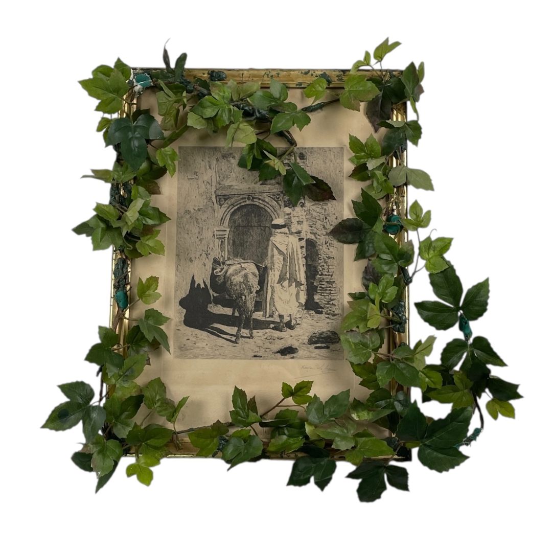 ANONIMO  Arte con Vidrio  Estilo Figurativo  Medida 40cm X 33cm