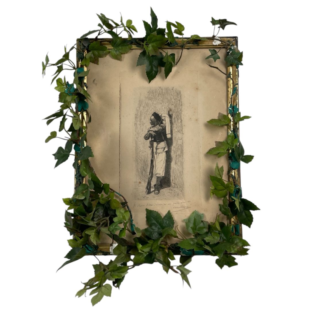 ANONIMO  Arte con Vidrio  Estilo Figurativo  Medida 40cm X 33cm