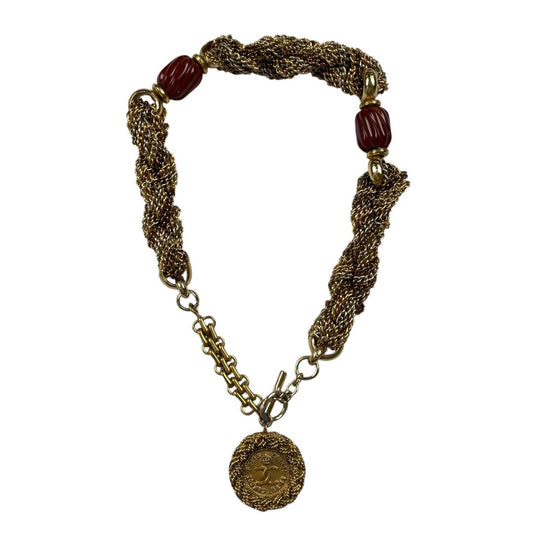 Collar  CHANEL  Dorado Talle Unico
