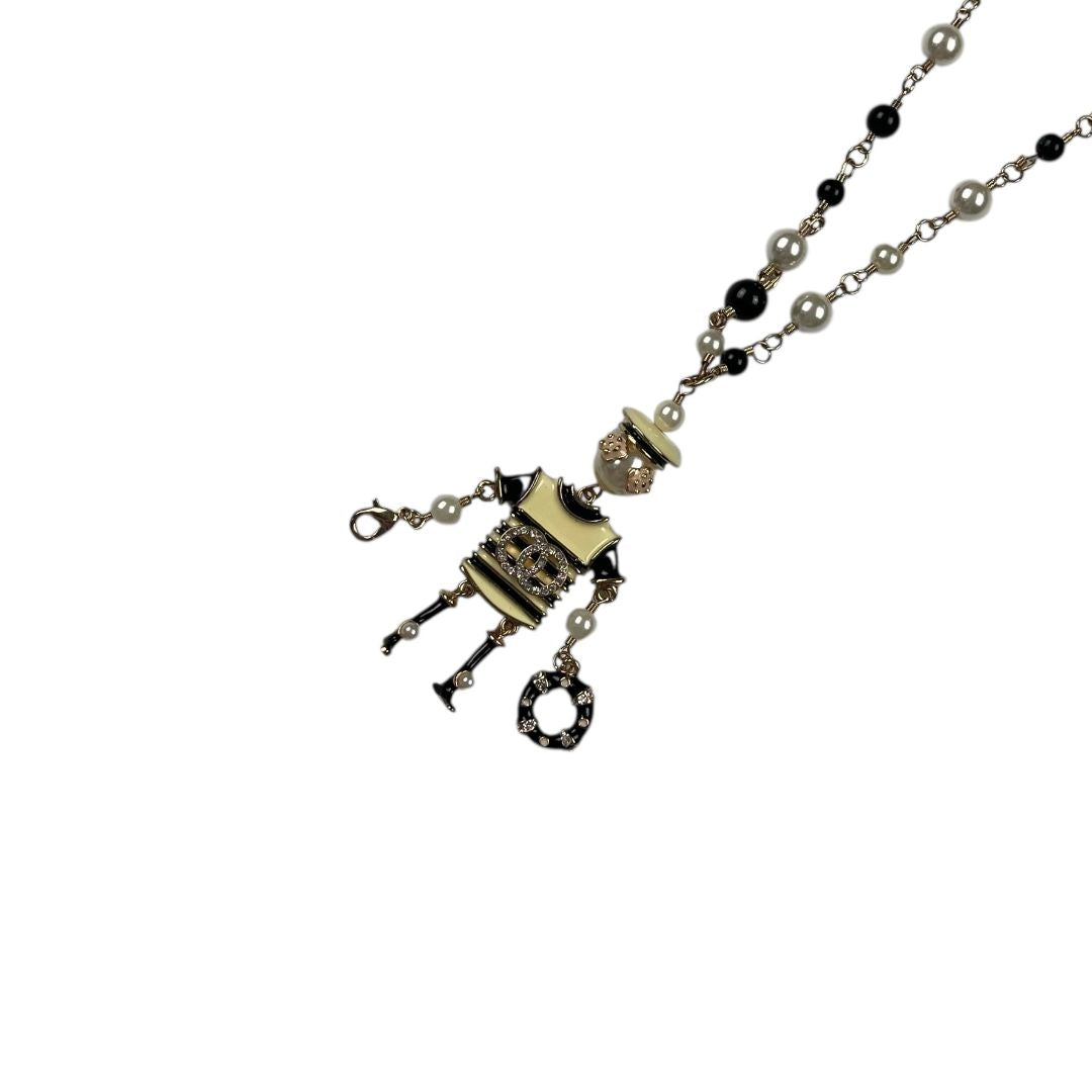 Collar  SIN MARCA  Varios Blanco Y Negro Talle Unico