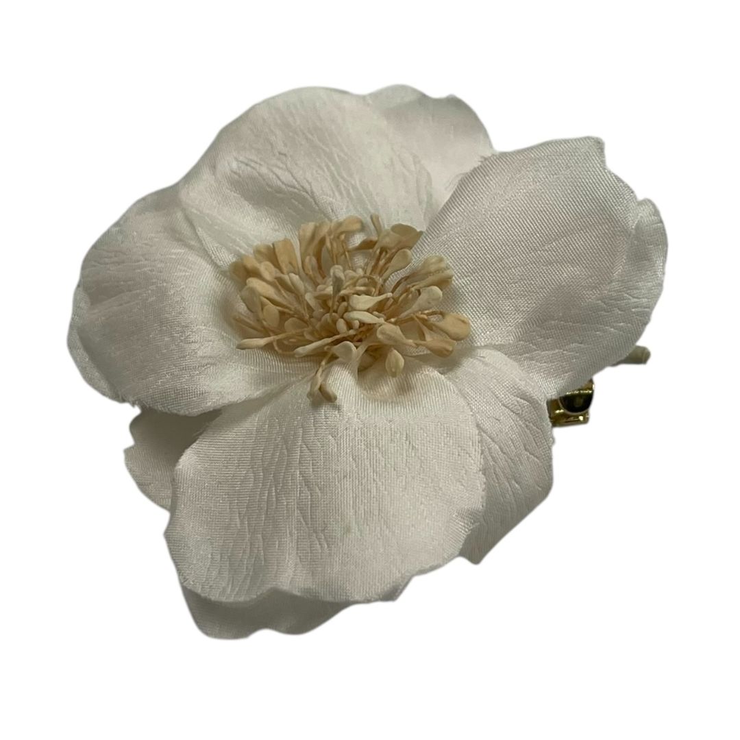 Aplique Flor  CHANEL  Blanco Talle Unico