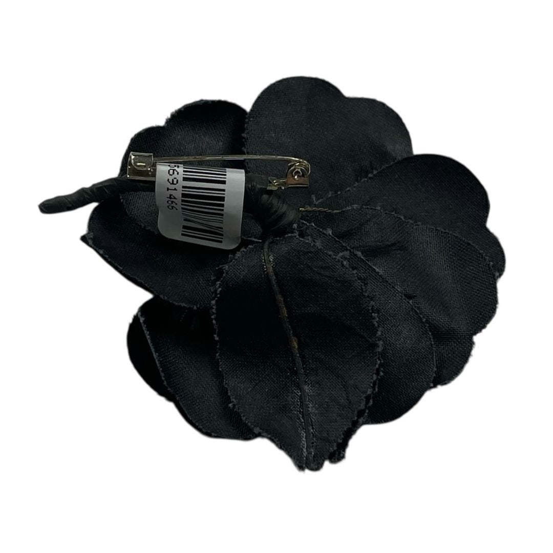 Aplique Flor  CHANEL  Negro Talle Unico
