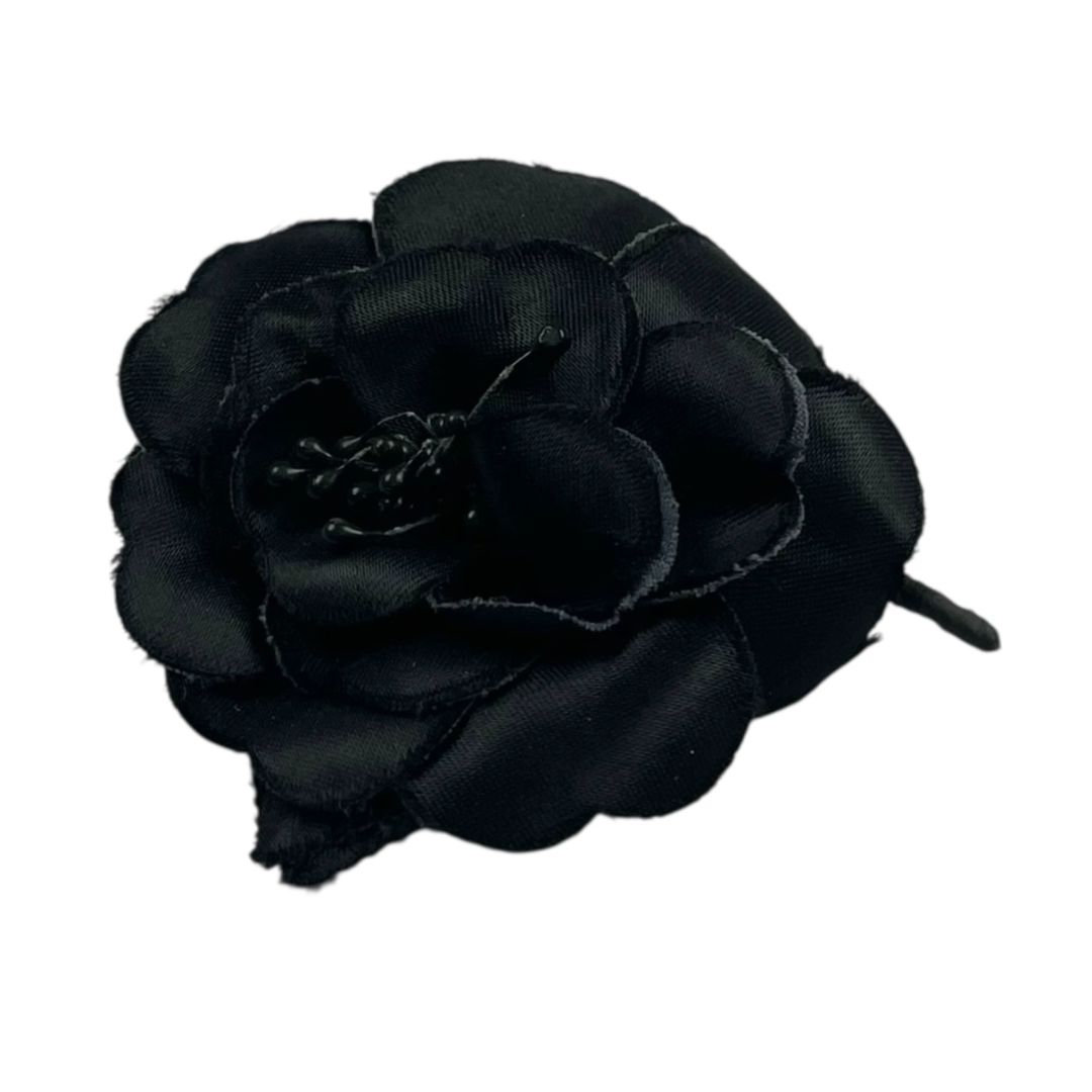 Aplique Flor  CHANEL  Negro Talle Unico