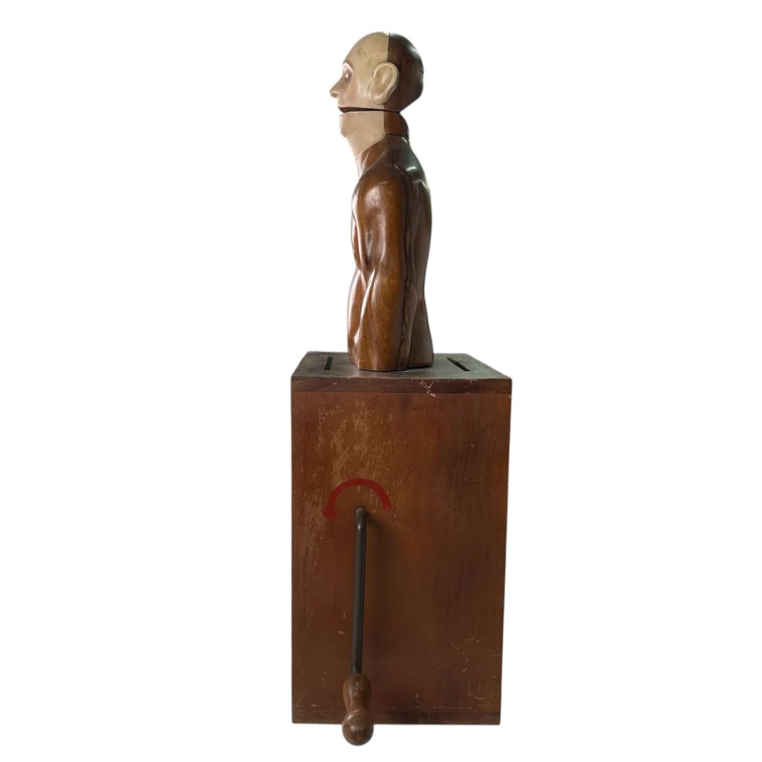 Escultura  ANONIMO  Marron Medida 100cm X 48cm