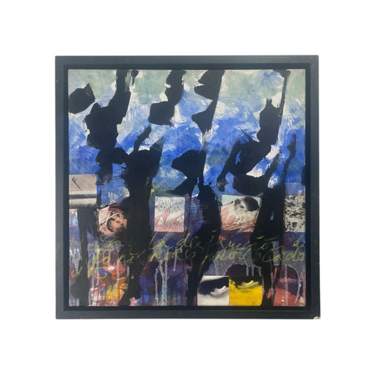 Arte sin Vidrio  ERIK VAN DER GRIJN  Estilo Collage Obra 60cm X 60cm Marco 67cm X 67cm