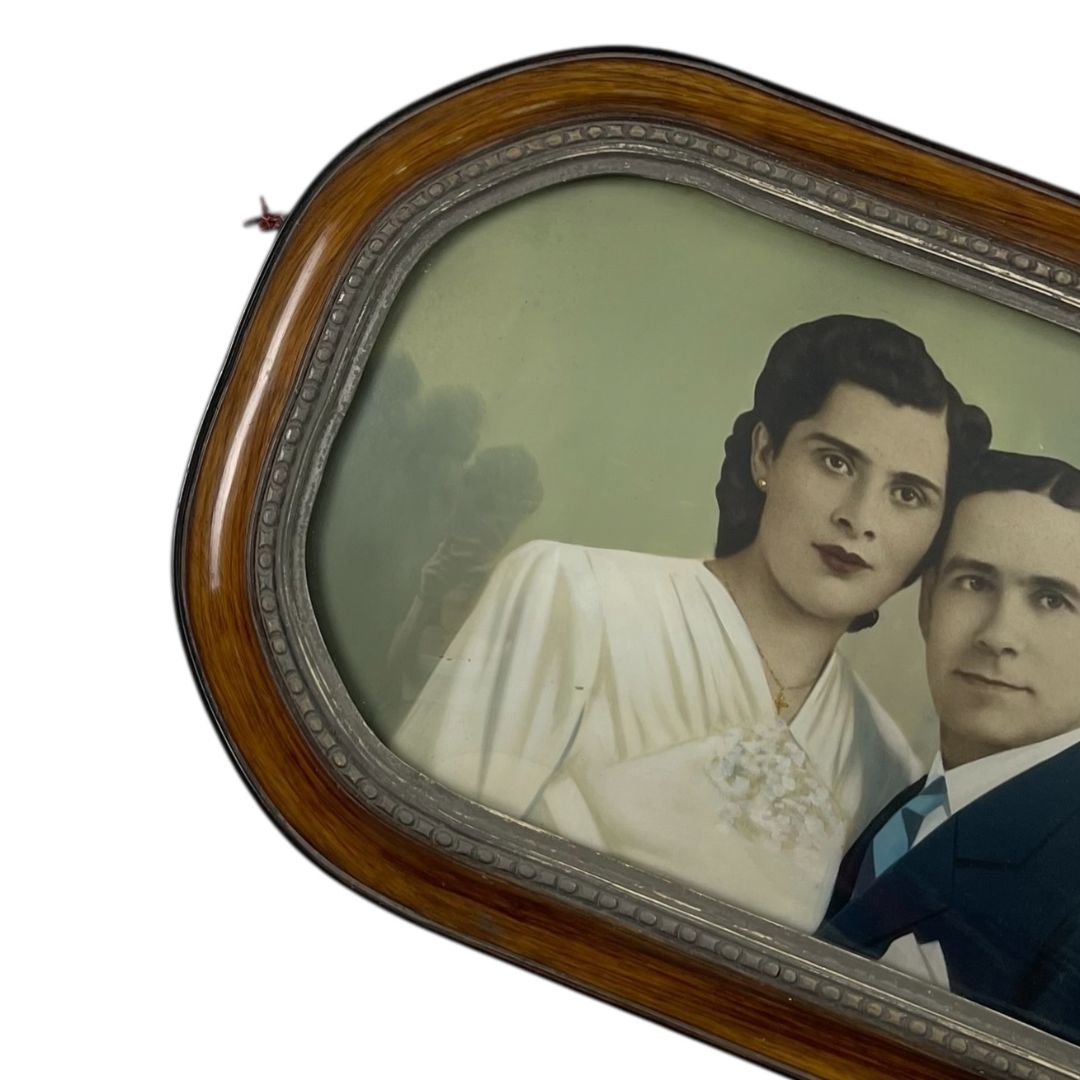 Arte con Vidrio  ANONIMO  Estilo Retrato Medida 50cm X 40cm