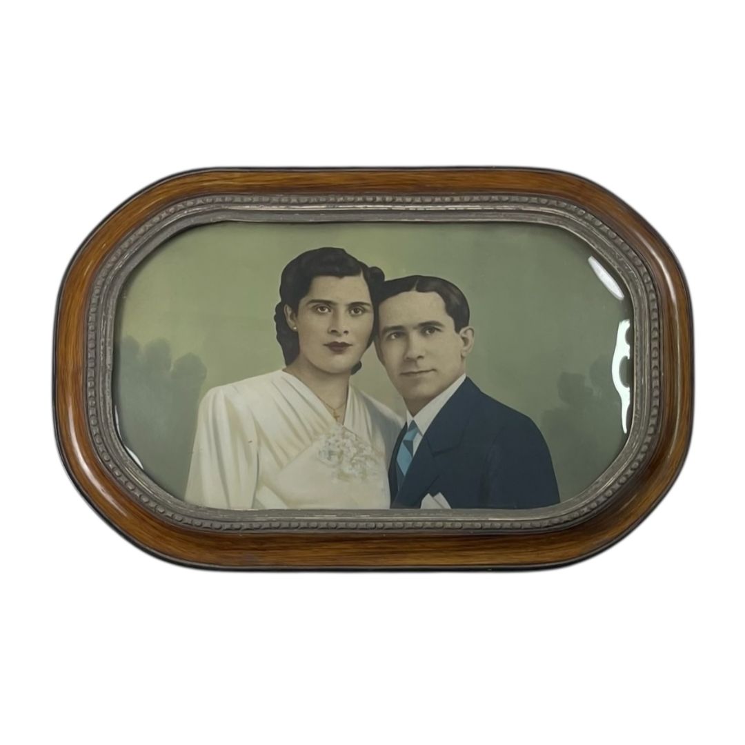 Arte con Vidrio  ANONIMO  Estilo Retrato Medida 50cm X 40cm