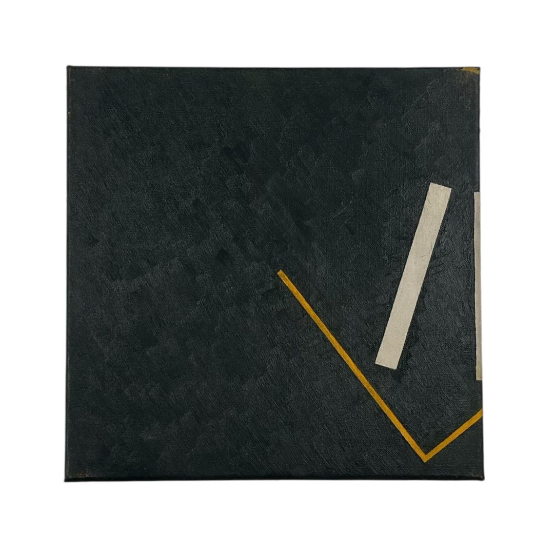 Arte Con Vidrio Triptico  ERIK VAN DER GRIJN  Estilo Abstracto Medida 120cm X 35cm