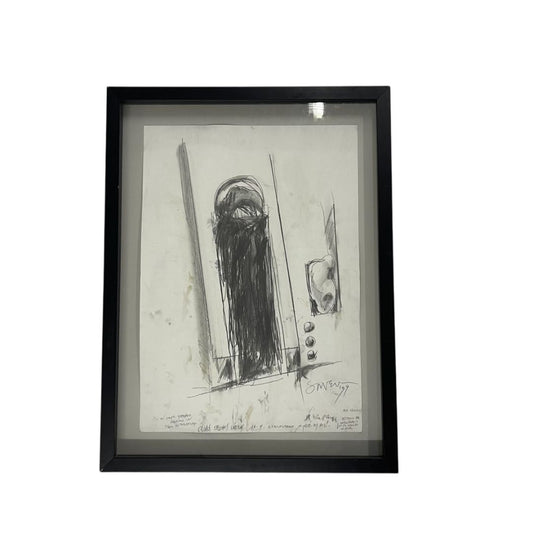 ANONIMO  Arte con Vidrio  Estilo Abstracto  Medida 70cm X 55cm