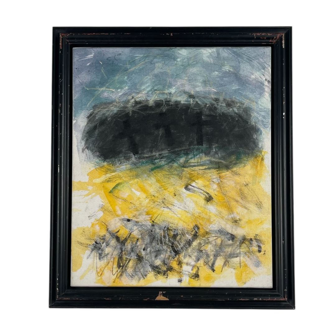 Arte sin Vidrio  ERIK VAN DER GRIJN  Estilo Abstracto Obra 60cm X 50 cm Marco 70cm X 60cm