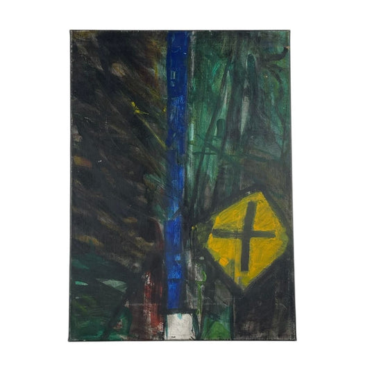 Arte sin Vidrio  ERIK VAN DER GRIJN  Estilo Abstracto Obra 50 cm X 70 cm