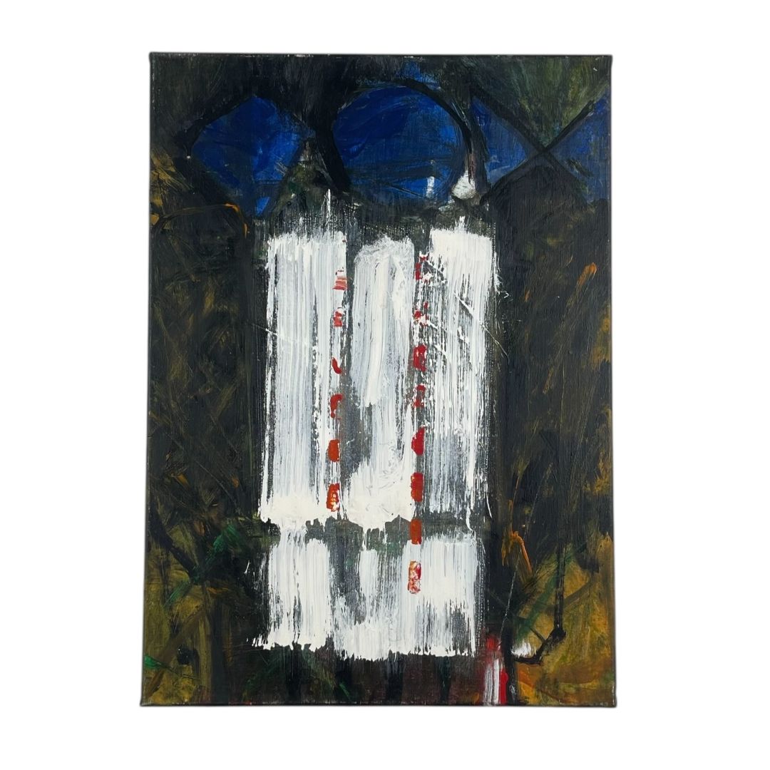 Arte sin Vidrio  ERIK VAN DER GRIJN  Estilo Abstracto Obra 70cm X 50cm