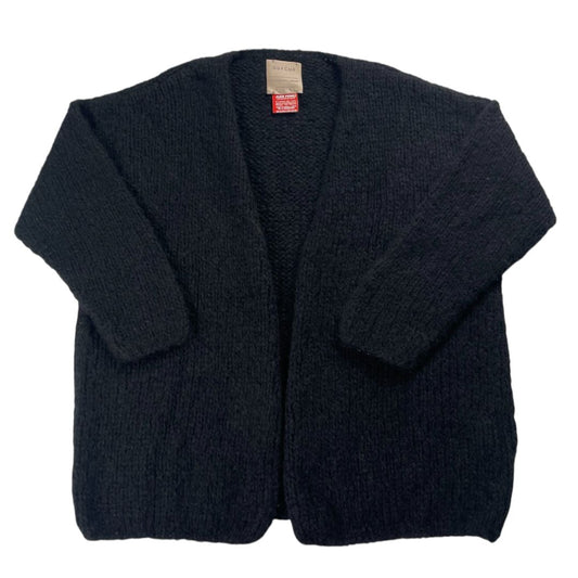 Sweater Abierto  GUACHA  Negro Talle Unico